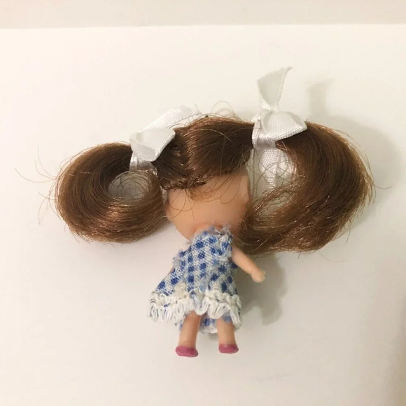 Vintage Liddle Kiddle Clone  Doll Necklace Loop 2 Inch Tall - Picture 7 of 11